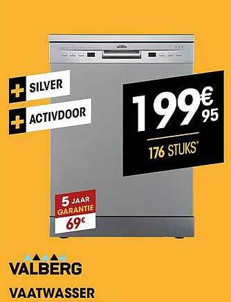 Electro Depot Valberg Vaatwasser aanbieding