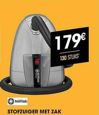 Electro Depot Nilfisk Stofzuiger Met Zak aanbieding