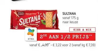 Spar Sultana aanbieding