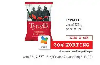 Tyrrells 125 G