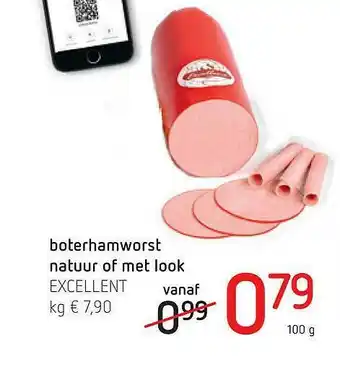 Spar Boterhamworst Natuur Of Met Look Excellent aanbieding