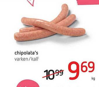 Spar Chipolata's aanbieding