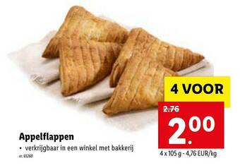 Lidl Appelflappen aanbieding