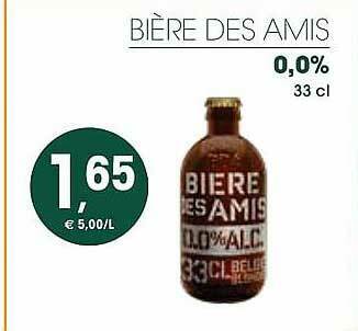 Prik en Tik Bière Des Amis aanbieding