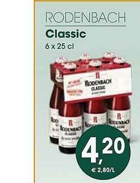 Prik en Tik Rodenbach Classic aanbieding