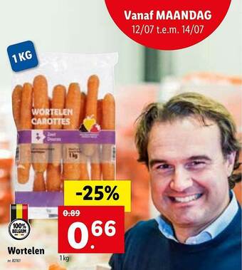 Lidl Wortelen aanbieding