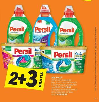 Albert Heijn Persil aanbieding