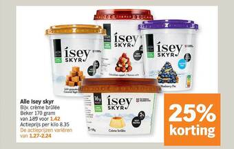Albert Heijn Isey skyr aanbieding