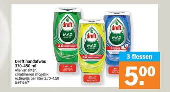 Albert Heijn Dreft handafwas aanbieding