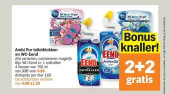 Albert Heijn Ambi pur toiletblokken en wceend aanbieding