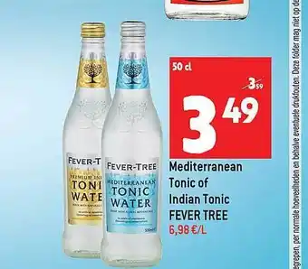 Mediterranean tonic of fever tree