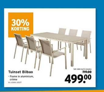 GAMMA Tuinset Bilbao aanbieding
