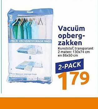 Action Vacuüm Opbergzakken aanbieding