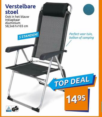 Action Verstelbare Stoel aanbieding