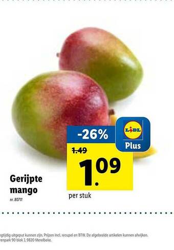 Gerijpte Mango