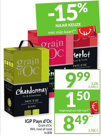 Intermarché IGP Pays d'Oc aanbieding