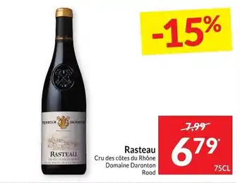 Intermarché Rasteau Cru des cotes du Rhone aanbieding