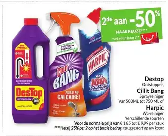 Destop Cillit Bang Harpic