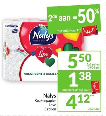 Intermarché Nalys Keukenpapier aanbieding