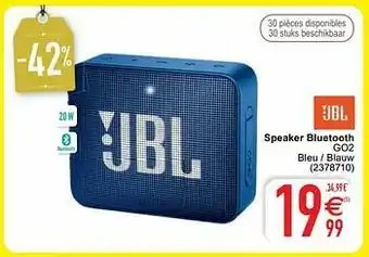 Cora Jbl speaker bluetooth go2 aanbieding