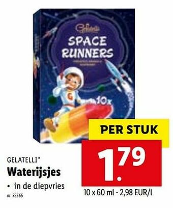 Lidl Waterijsjes aanbieding
