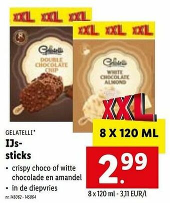 Lidl Ijssticks aanbieding