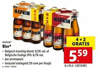 Lidl Bier aanbieding
