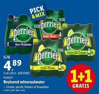 Lidl Bruisend mineraalwater aanbieding
