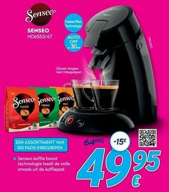Krëfel Philips senseo hd6553-67 aanbieding