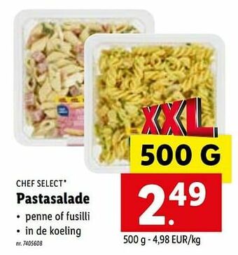 Lidl Pastasalade aanbieding