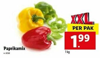 Lidl Paprikamix aanbieding