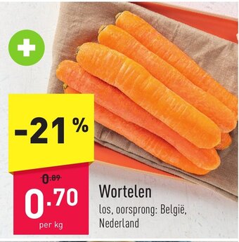 ALDI Wortelen aanbieding