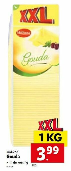 Lidl Gouda aanbieding