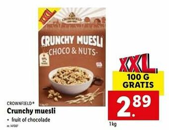 Crunchy muesli