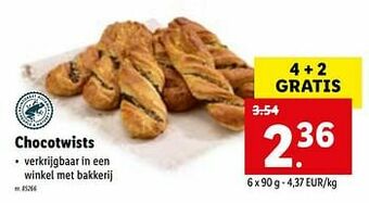 Lidl Chocotwists aanbieding