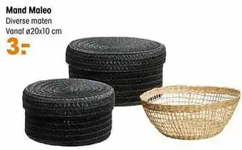 Kwantum Mand maleo aanbieding