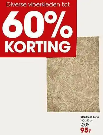 Vloerkleed perla