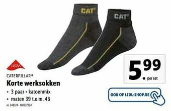 Lidl Korte werksokken aanbieding