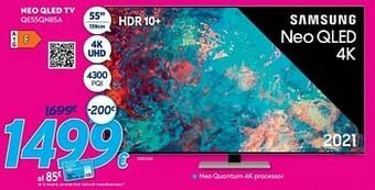 Krëfel Samsung neo qled tv qe55qn85a aanbieding