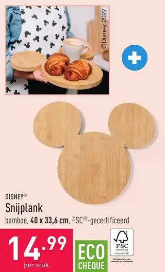 ALDI Disney snijplank aanbieding