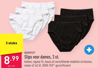 ALDI Queentex slips voor dames, 3 st. aanbieding