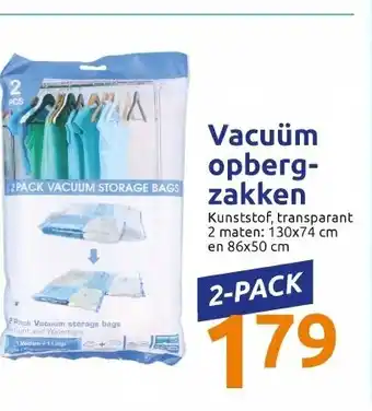 Cauum opberg zakken 130x74 cm en 86x50 cm
