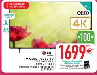 Cora Lg tv oled aanbieding