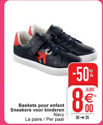 Cora Baskets pour enfant sneakers voor kinderen aanbieding