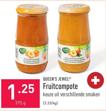 Queen's jewel fruitcompote 375g
