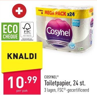 Cosynel toiletpapier, 24 st.