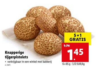 Lidl Knapperige tijgerpistolets aanbieding