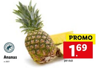 Lidl Ananas aanbieding