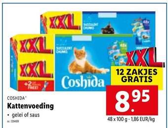 Lidl Coshida Kattenvoeding aanbieding