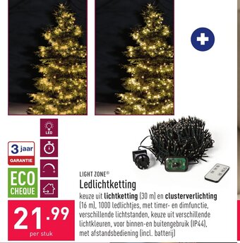 ALDI Light Zone Ledlichtketting aanbieding